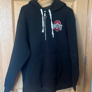 Victoria Secret Sherpa Ohio State Pullover